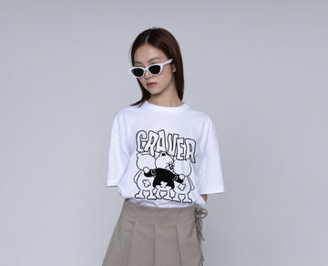 3 Bear Comics Logo Short Sleeve Tee